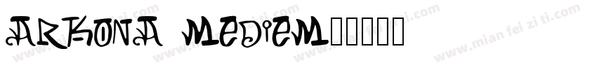 arkona mediem字体转换